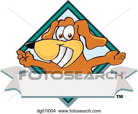 Clipart - Dog logo 4. Fotosearch