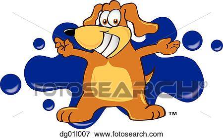 Dog logo 6 Clip Art | dg01l007 | Fotosearch