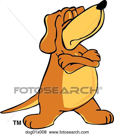 Dog with attitude View Large Clip Art Graphic Clip Art - Dog with attitude. Fotosearch
