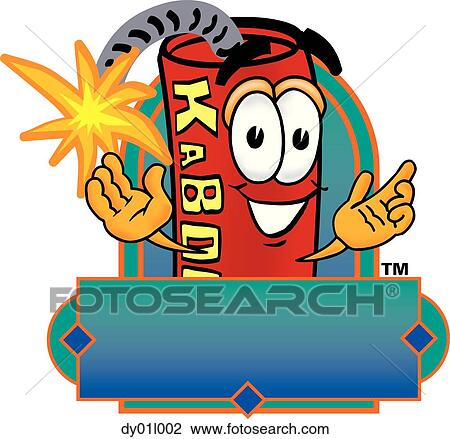 Clipart - dynamite logo 2. Fotosearch