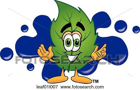 Clip Art - Leaf logo 7. Fotosearch