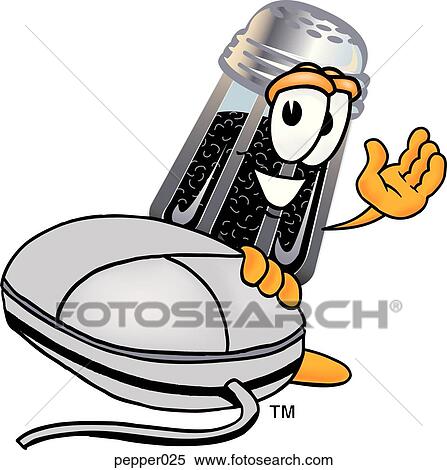 Pepper and mouse View Large Clip Art Graphic Clipart - Pepper and mouse. Fotosearch