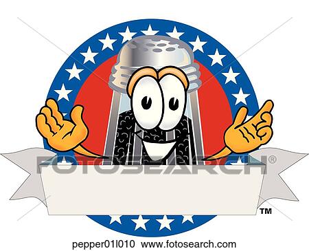 Clipart - Pepper logo 10. Fotosearch
