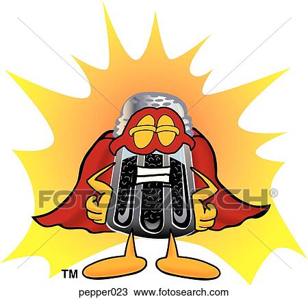 Clipart - Pepper super hero. Fotosearch