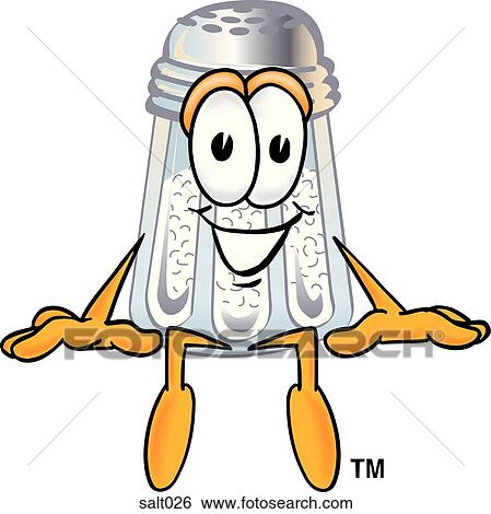 Clip Art - Salt sitting. Fotosearch