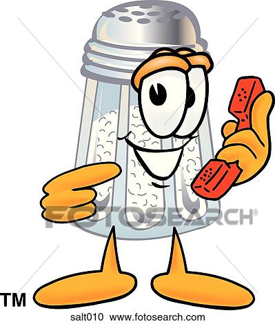 Salt with phone View Large Clip Art Graphic Clipart - Salt with phone. Fotosearch