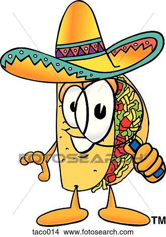 taco with magnifying glass View Large Clip Art Graphic Clipart - taco with magnifying glass. Fotosearch
