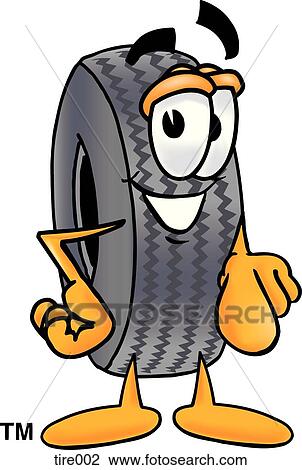 Tire pointing at you View Large Clip Art Graphic Clipart - Tire pointing at you. Fotosearch
