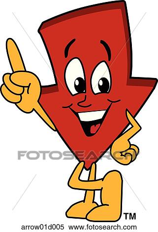 Arrow Down Pointing Up View Large Illustration Stock Illustration - Arrow Down Pointing Up. Fotosearch