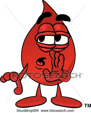 Blood Drop Telling Secret View Large Illustration Stock Illustration - Blood Drop Telling Secret. Fotosearch