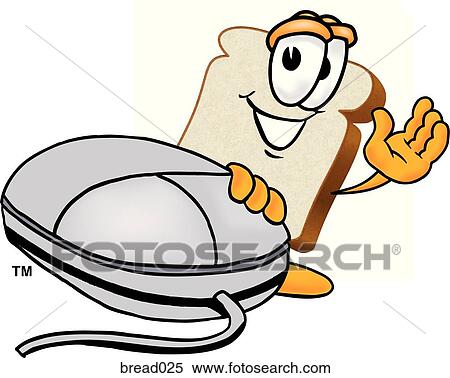 Bread And Mouse View Large Illustration Stock Illustration - Bread And Mouse. Fotosearch