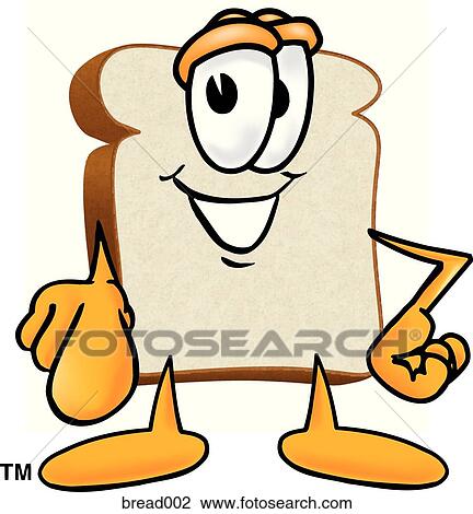 Bread Pointing At You View Large Illustration Drawing - Bread Pointing At You. Fotosearch
