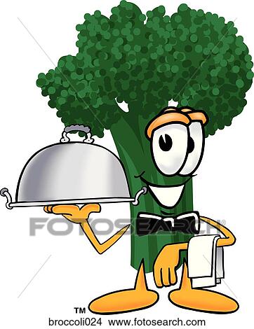 Broccoli Serving Food View Large Illustration Stock Illustration - Broccoli Serving Food. Fotosearch