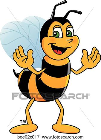 Bumble Bee 2 With Hands Out View Large Illustration Stock Illustration - Bumble Bee 2 With Hands Out. Fotosearch