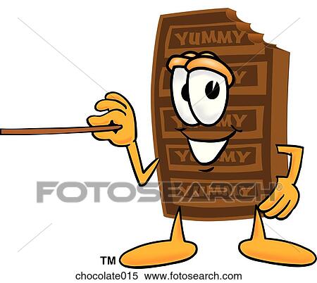 Chocolate With Pointer View Large Illustration Stock Illustration - Chocolate With Pointer. Fotosearch