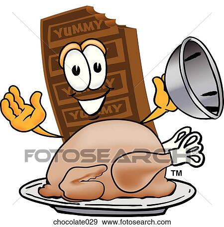 Chocolate With Thanksgiving Turkey View Large Illustration Stock Illustration - Chocolate With Thanksgiving Turkey. Fotosearch