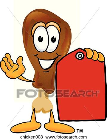 Chicken With Price Tag View Large Illustration Stock Illustration - Chicken With Price Tag. Fotosearch