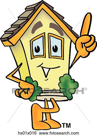 House Pointing Up View Large Illustration Stock Illustration - House Pointing Up. Fotosearch