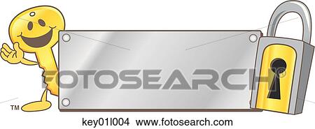 Stock Illustration - Key 04 Logo Design. Fotosearch