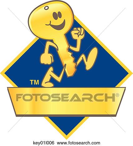 Key 06 Logo Design View Large Illustration Stock Illustration - Key 06 Logo Design. Fotosearch
