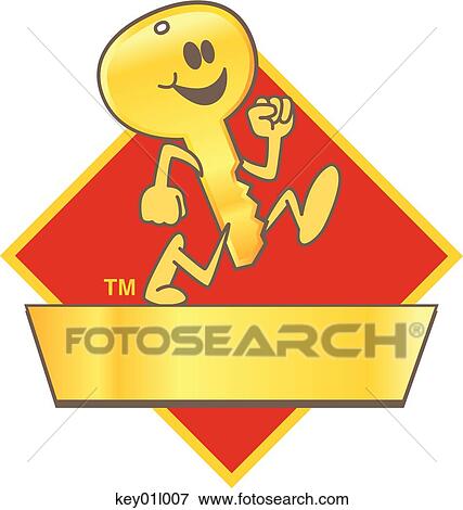 Key 07 Logo Design View Large Illustration Stock Illustration - Key 07 Logo Design. Fotosearch