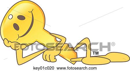 Key Relaxing View Large Illustration Clipart - Key Relaxing. Fotosearch