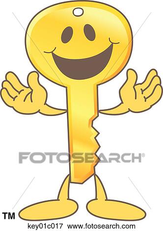 Key With Hands Out View Large Illustration Stock Illustration - Key With Hands Out. Fotosearch