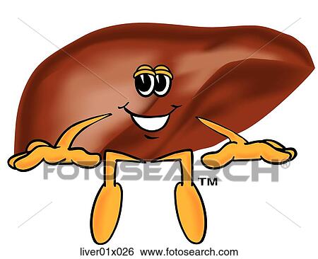 Stock Illustration - Liver Sitting. Fotosearch