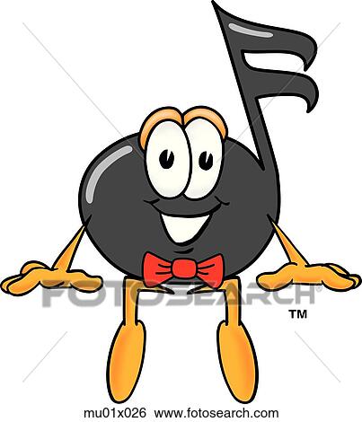 Music Note Sitting View Large Illustration Stock Illustration - Music Note Sitting. Fotosearch