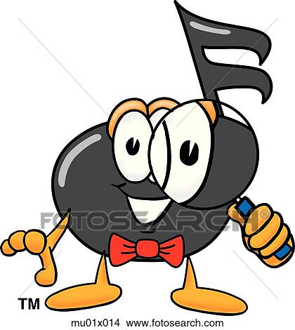 Music Note With Magnifying Glass View Large Illustration Stock Illustration - Music Note With Magnifying Glass. Fotosearch