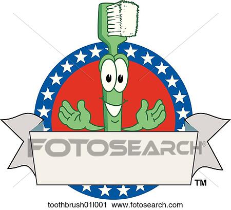 Toothbrush 01 Logo Design Graphic View Large Illustration Clip Art - Toothbrush 01 Logo Design Graphic. Fotosearch