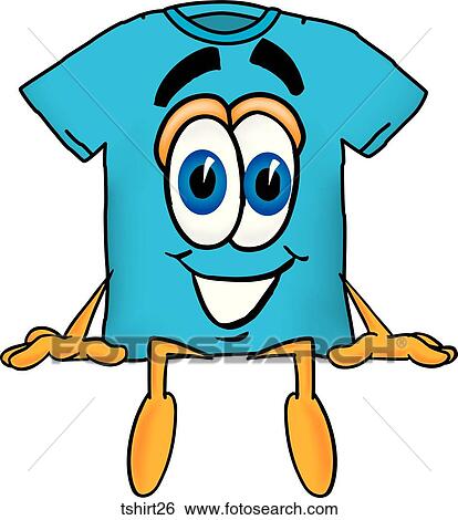 TShirt Sitting View Large Illustration Stock Illustration - TShirt Sitting. Fotosearch