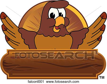 Falcon Logo Design Graphic 1 View Large Illustration Clip Art - Falcon Logo Design Graphic 1. Fotosearch