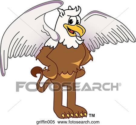 Stock Illustration - Griffin hands on hips. Fotosearch