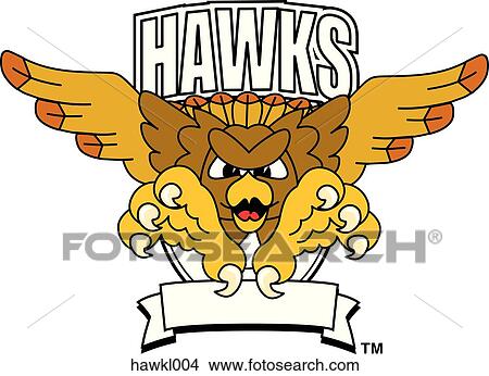 Stock Illustration - Hawk Logo Design Graphic 4. Fotosearch