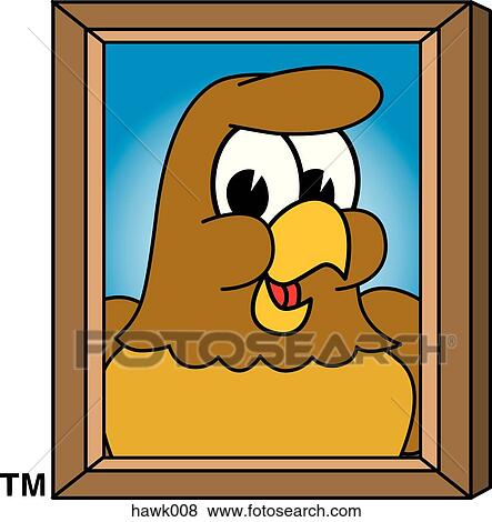 Hawk on Picture Day View Large Illustration Stock Illustration - Hawk on Picture Day. Fotosearch