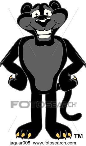 Jaguar With Big Grin View Large Illustration Stock Illustration - Jaguar With Big Grin. Fotosearch