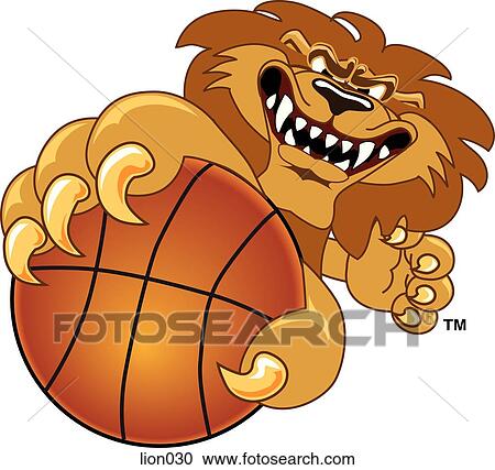 Lion holding Basketball with angry face View Large Illustration Clipart - Lion holding Basketball with angry face. Fotosearch