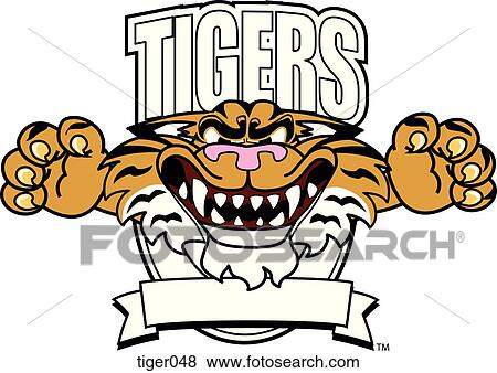 Tiger Logo Design Graphic 1 View Large Illustration Stock Illustration - Tiger Logo Design Graphic 1. Fotosearch