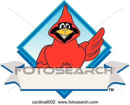 Cardinal Logo Design Graphic 2 View Large Illustration Drawing - Cardinal Logo Design Graphic 2. Fotosearch