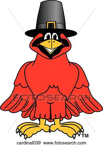 Stock Illustration - Cardinal Pilgrim. Fotosearch