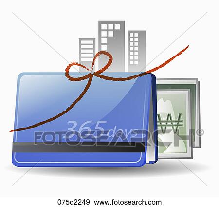 Clip Art - application icon of credit card. Fotosearch