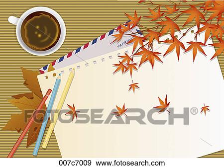 Clip Art - autumn air in illustraion. Fotosearch