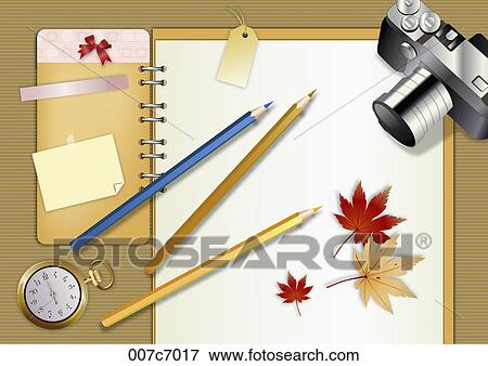 Clip Art - autumn air in illustraion. Fotosearch