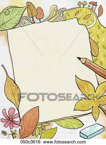 Clip Art - autumn air in illustraion. Fotosearch