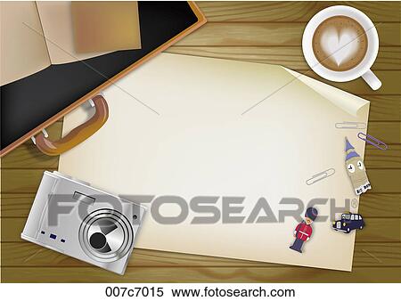 Clipart - autumn air in illustraion. Fotosearch