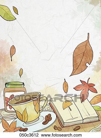 Clipart - autumn air in illustraion. Fotosearch