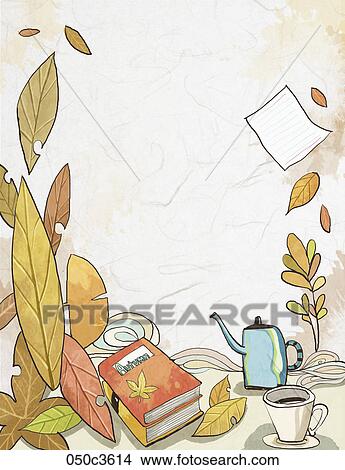autumn air in illustraion View Large Clip Art Graphic Clipart - autumn air in illustraion. Fotosearch