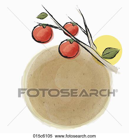 Clipart - Chuseok greetings. Fotosearch