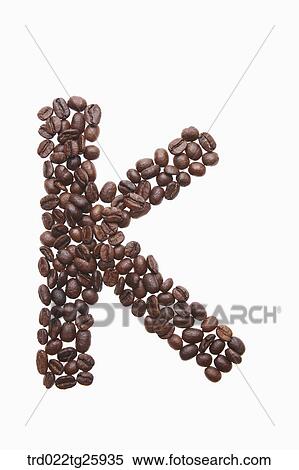 alphabet K roasted coffee beans View Large Illustration Stock Illustration - alphabet K roasted coffee beans. Fotosearch